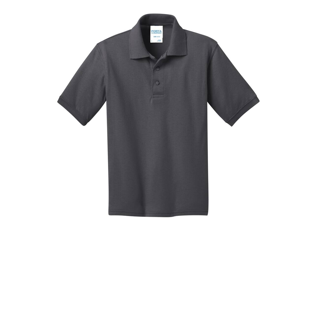 Port & Company® Youth Core Blend Jersey Knit Polo